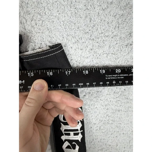 Maui Built Boardshorts Surf Swim Shorts Black/Wihite Logo Print Lace Up Mens 34 - Picture 6 of 10